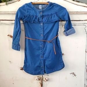 Carters Size 4-5 Girls Denim Dress